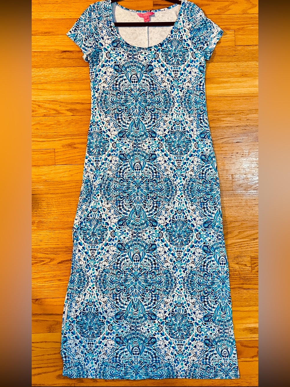 Lilly Pulitzer Medium, NWOT Wynne Maxi Dress ‘Resort White Call My Shell Phone’